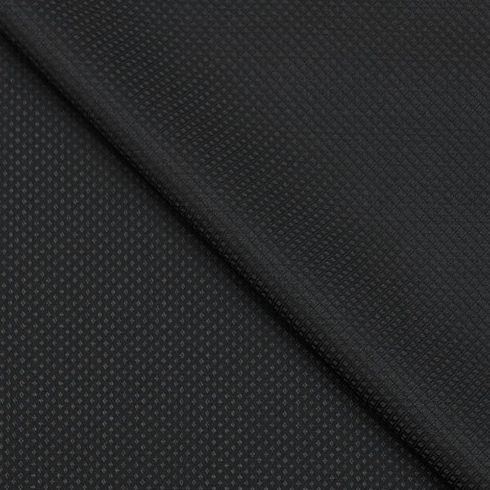 Trouser Fabric Reid & Taylor 130s Wool Blended Dotted Colour Black
